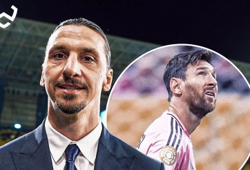 Ibrahimovic: 'Đồng đội Messi là những pho tượng, chạy như mang xi măng'
