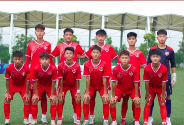 Thép Xanh Nam Định hòa Hải Phòng 3-3 ở vòng loại U17 Quốc gia