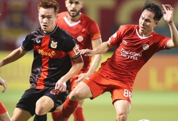 Ninh Bình và Viettel chia điểm trong trận cầu có 2 thẻ đỏ