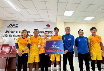 QBV Việt Nam 2008 tham gia khóa học HLV của AFC