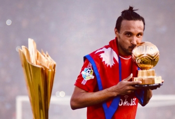 Cầu thủ Nepal thất nghiệp đi vào lịch sử ở trận thua ĐT Việt Nam