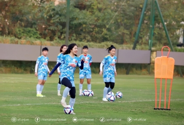 Tuyển nữ Việt Nam sẵn sàng hướng đến VCK Asian Cup