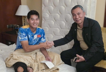 Trung vệ Hiểu Minh nhận sự quan tâm đặc biệt từ VFF