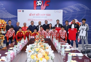 Trung tâm đào tạo trẻ hàng đầu Việt Nam hợp tác với CLB Brazil