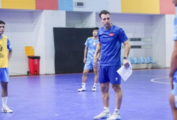 HLV tuyển futsal Việt Nam thận trọng trước trận gặp Lebanon