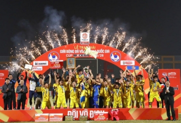 Đánh bại PVF CAND, SLNA lên ngôi vô địch U19 Quốc gia