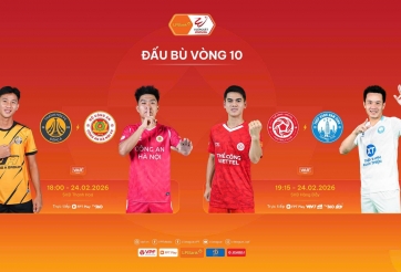 V-League khai xuân bằng 2 trận đá bù vòng 10