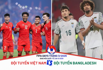 CHÍNH THỨC: ĐT Việt Nam đấu đội hạng 180 FIFA ở Hàng Đẫy