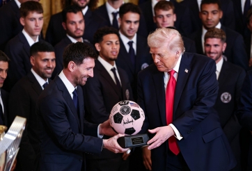 Messi được Tổng thống Donald Trump vinh danh tại Nhà Trắng