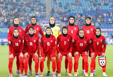 CHÍNH THỨC: ĐT nữ Iran hết hy vọng dự VCK World Cup
