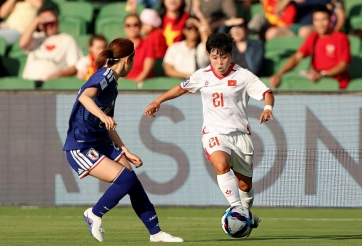 Trực tiếp bóng đá nữ Việt Nam 0-0 nữ Nhật Bản: Thận trọng