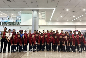 ĐT nữ Việt Nam về nước sau thất bại ở VCK Asian Cup
