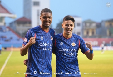 Trực tiếp bóng đá Ninh Bình 0-1 CAHN: Đôi công hấp dẫn