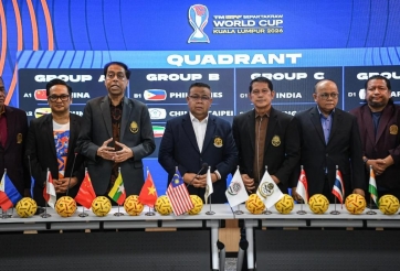 CHÍNH THỨC: Việt Nam cùng bảng với Trung Quốc ở World Cup 2026