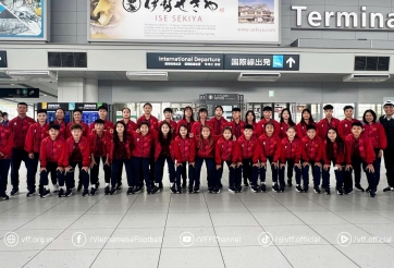 U17 nữ Việt Nam lên đường sang Trung Quốc dự VCK châu Á