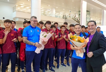 U17 Việt Nam chính thức về nước sau tấm vé World Cup lịch sử