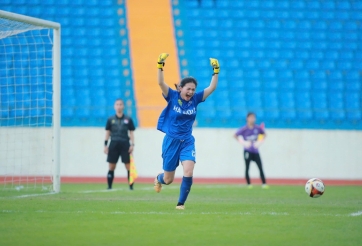 Trận tranh hạng 5 giải VĐQG nữ phải giải quyết bằng loạt penalty
