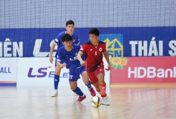 Thái Sơn Nam thắng đậm 10-4, trở lại ngôi đầu BXH sau 4 trận