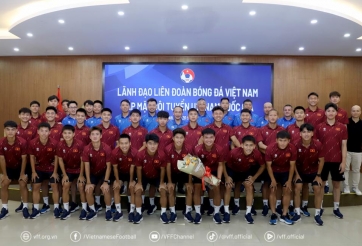 U19 Việt Nam nhận doping tinh thần trước giải Đông Nam Á