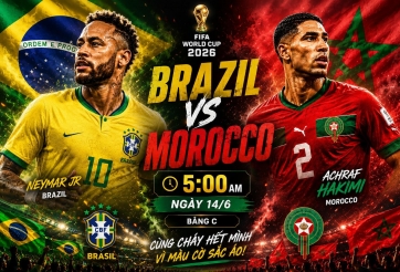Đội hình mạnh nhất Brazil vs Morocco: Neymar đá ở vị trí nào?