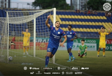Thắng đậm SLNA, PVF CAND giành suất đá play-off trụ hạng