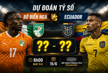 Dự đoán tỷ số Bờ Biển Ngà vs Ecuador: Số bàn thắng cực ít