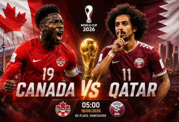 Dự đoán bàn thắng, góc & thẻ phạt Canada vs Qatar - World Cup 2026
