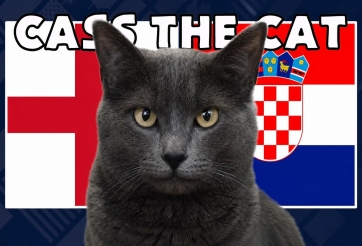 Mèo tiên tri dự đoán tỷ số Anh vs Croatia: Địa chấn cực lớn!
