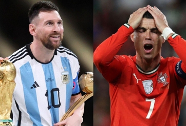 CHÍNH THỨC: 4 trận đấu của Messi bằng cả sự nghiệp Ronaldo