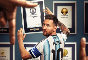 CHÍNH THỨC: Messi phá 1 lúc 4 kỷ lục Guinness khiến thế giới chao đảo