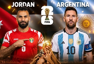 Dự đoán tỷ số Jordan vs Argentina: Con số kinh khủng!