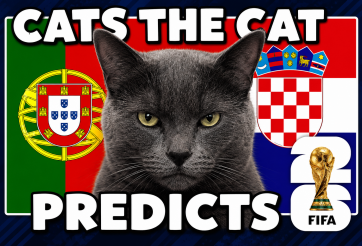 Mèo tiên tri dự đoán Bồ Đào Nha vs Croatia: Nỗi buồn cực lớn cho Ronaldo