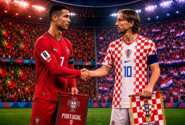 Trực tiếp bóng đá Bồ Đào Nha vs Croatia: Ronaldo và Modric đá chính
