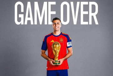 Vô địch World Cup, Rodri gia nhập nhóm huyền thoại vĩ đại nhất