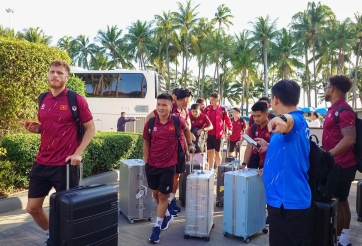 ĐT Việt Nam đã tới Thái Lan để chuẩn bị đá AFF Cup 2026