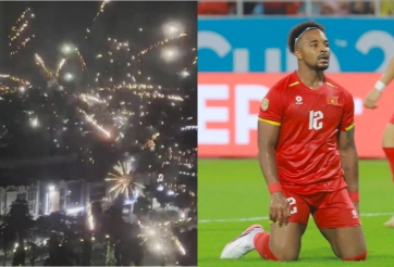 NÓNG: CĐV Indonesia bắn pháo hoa, ĐT Việt Nam bị mất ngủ