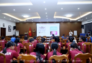 ĐT nữ Việt Nam tham gia tập huấn phòng, chống Doping trước ASIAD