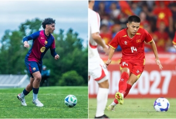 Palestine nhập tịch thần đồng lò Barcelona đấu U20 Việt Nam