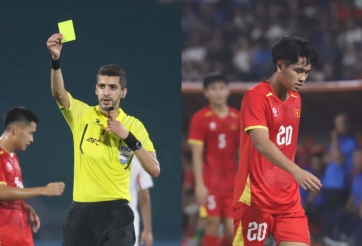 NÓNG: Trọng tài mắc sai lầm nghiêm trọng, U20 Việt Nam nhận thẻ đỏ oan
