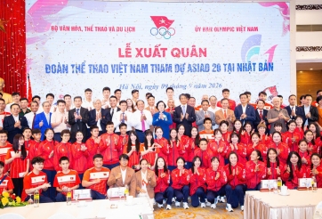 Đoàn thể thao Việt Nam xuất quân dự ASIAD 20, quyết tâm giành trên 4 HCV