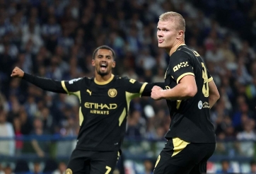 Trực tiếp bóng đá Porto 0-2 Man City: Haaland cú đúp