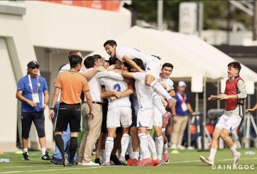 Trực tiếp bóng đá U23 Uzbekistan 1-0 U23 Nhật Bản: Bàn thắng rất sớm