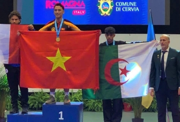 CHÍNH THỨC: Võ sĩ Việt Nam xuất sắc vô địch thế giới tại Italia