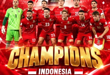 CHÍNH THỨC: Indonesia lần đầu tiên có 1 danh hiệu trong lịch sử