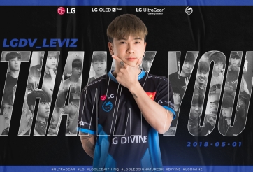 PUBG: Leviz hết hạn hợp đồng với LG Divine