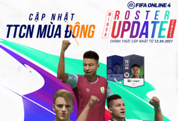FIFA Online 4 ra mắt bản cập nhật Minor Roster Update 2021