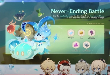 Genshin Impact: Hướng dẫn cách chơi sự kiện 'Cuộc Chiến Vô Tận'