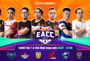 'Tất tần tật' về Road to EACC - Giải đấu league đầu tiên của FIFA Online 4 Việt Nam