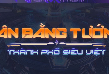 Liên Quân Mobile: Chỉnh sửa tướng bản cập nhật Thành Phố Siêu Việt