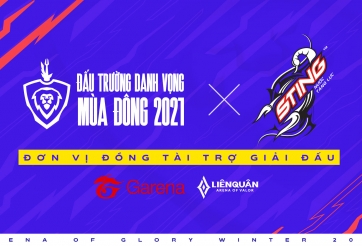 Liên Quân Mobile: Sting sẽ là nhà tài trợ nước uống chính thức tại ĐTDV Mùa Đông 2021